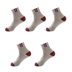 Men's 10-pairs Mid-Calf Socks, Breathable Moisture-Wicking Sports Socks