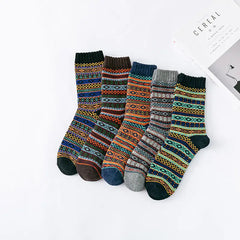Men's 10-Pairs Winter Thick Wool Socks