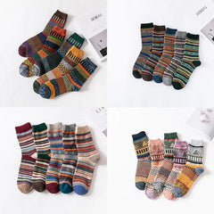 Men's 10-Pairs Winter Thick Wool Socks
