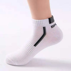 Men's 10-Pairs Summer Thin Breathable Sports Socks