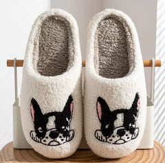 Bulldog Warm Slippers