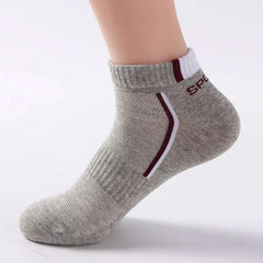 Men's 10-Pairs Summer Thin Breathable Sports Socks