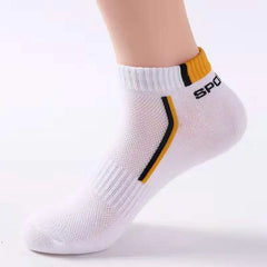 Men's 10-Pairs Summer Thin Breathable Sports Socks