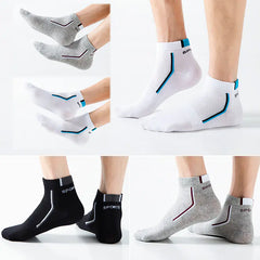 Men's 10-Pairs Summer Thin Breathable Sports Socks
