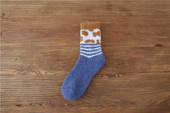 Women's Coral Fleece Cozy Home Sleep Socks
