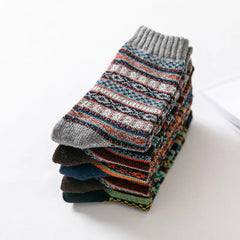 Men's 10-Pairs Winter Thick Wool Socks