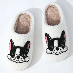 Bulldog  Warm Slippers